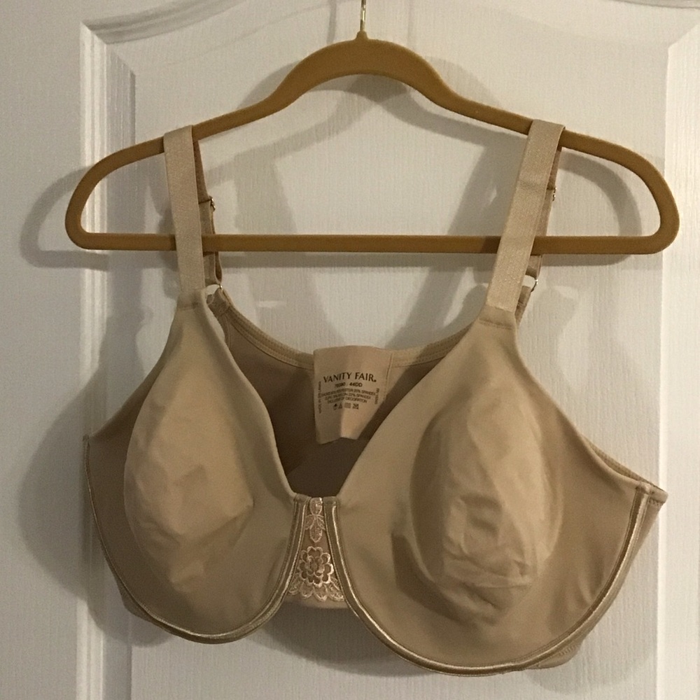 Vanity Fair Beauty Back Minimizer Full Figure Underwire Bra 44DD
